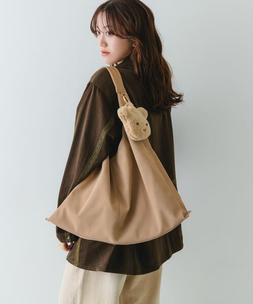 RODE SKO(ロデスコ)の「スエード調ワンハンドルトートバッグ(トートバッグ・レディース・グレー/ベージュ/ブラウン・ONE)」の19枚目の写真