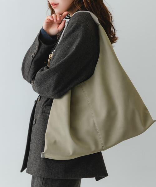 RODE SKO(ロデスコ)の「スエード調ワンハンドルトートバッグ(トートバッグ・レディース・グレー/ベージュ/ブラウン・ONE)」の1枚目の写真