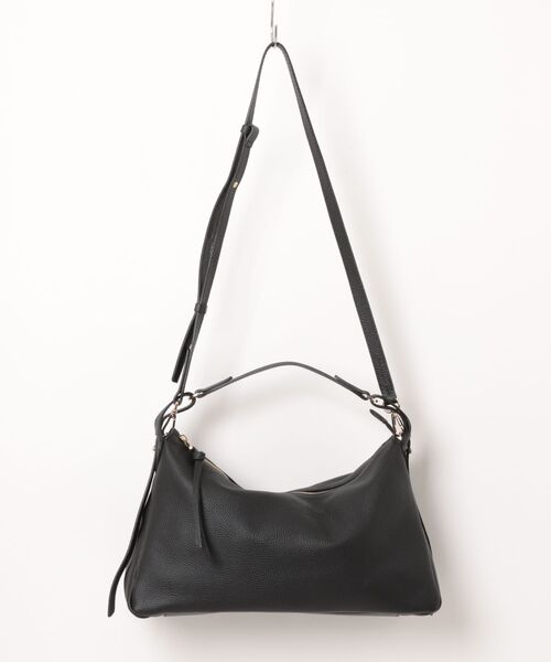 LORISTELLA(ロリステッラ)の「【LORISTELLA】トライアングルショルダートート(Q66322)(トートバッグ・レディース・ブラック/ブラウン・ALL)」の2枚目の写真