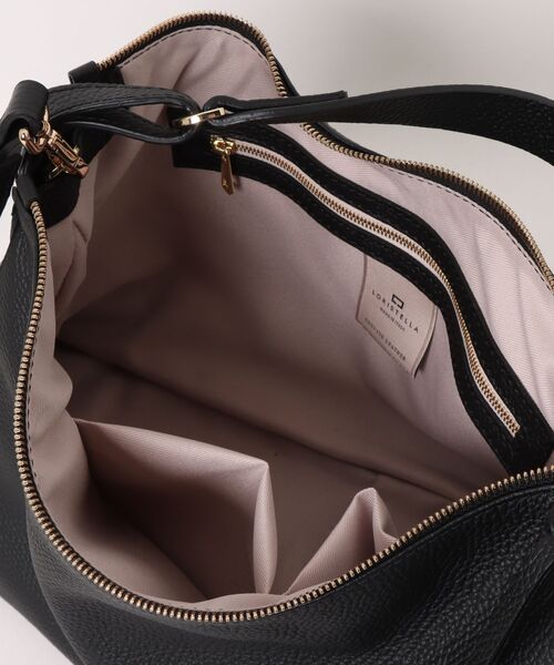 LORISTELLA(ロリステッラ)の「【LORISTELLA】トライアングルショルダートート(Q66322)(トートバッグ・レディース・ブラック/ブラウン・ALL)」の5枚目の写真