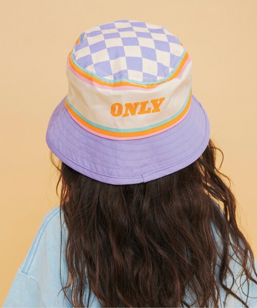 BREEZE（ブリーズ）の「Im Jelly バケットハット（ハット・キッズ・ブラック/ラベンダー・50/52/54/56）」の7枚目の写真