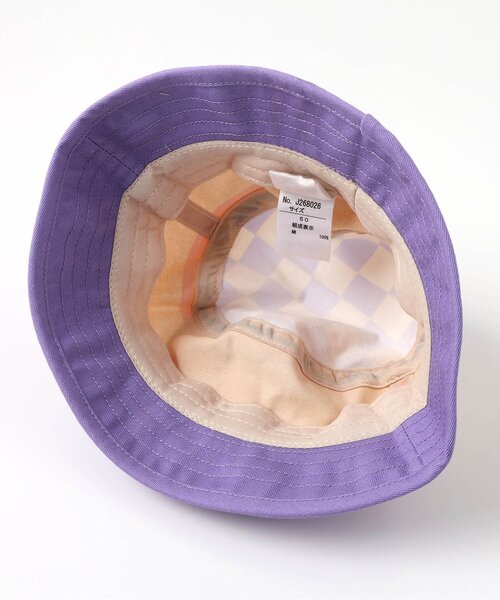 BREEZE（ブリーズ）の「Im Jelly バケットハット（ハット・キッズ・ブラック/ラベンダー・50/52/54/56）」の12枚目の写真