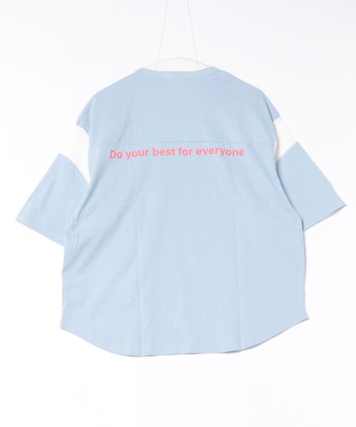 FOV(フォブ)の「フォブ MAKERS Tシャツ(Tシャツ/カットソー・レディース・ブラック/サックスブルー/ホワイト・F)」の4枚目の写真