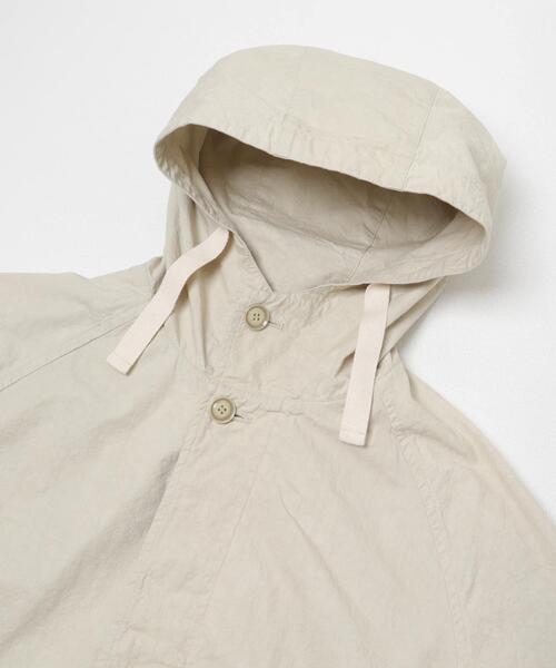 かぐれ（カグレ）の「コットンフードラグランコート（その他アウター・レディース・ネイビー/アイボリー・FREE）」の16枚目の写真
