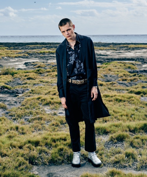 glamb(グラム)の「Hedi Slim Tapered Pants / エディスリムテーパードパンツ(その他パンツ・メンズ・ブラック/グレー・S/M/L)」の11枚目の写真