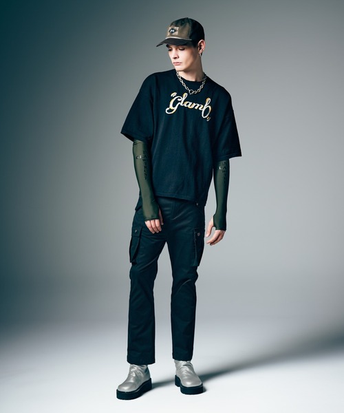 glamb(グラム)の「Hedi Slim Tapered Pants / エディスリムテーパードパンツ(その他パンツ・メンズ・ブラック/グレー・S/M/L)」の7枚目の写真