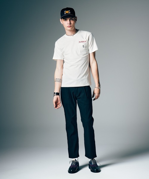 glamb(グラム)の「Hedi Slim Tapered Pants / エディスリムテーパードパンツ(その他パンツ・メンズ・ブラック/グレー・S/M/L)」の8枚目の写真