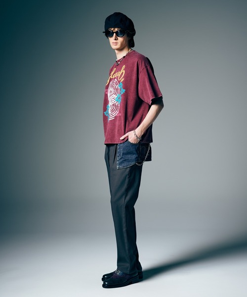 glamb(グラム)の「Hedi Slim Tapered Pants / エディスリムテーパードパンツ(その他パンツ・メンズ・ブラック/グレー・S/M/L)」の10枚目の写真