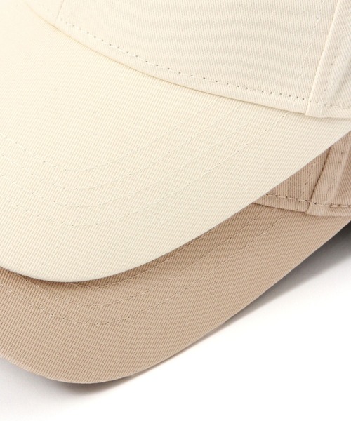 LAKOLE（ラコレ）の「ワンポイントツイルキャップ / 631807（キャップ・レディース・ブラック/オフホワイト/ベージュ・FREE）」の15枚目の写真