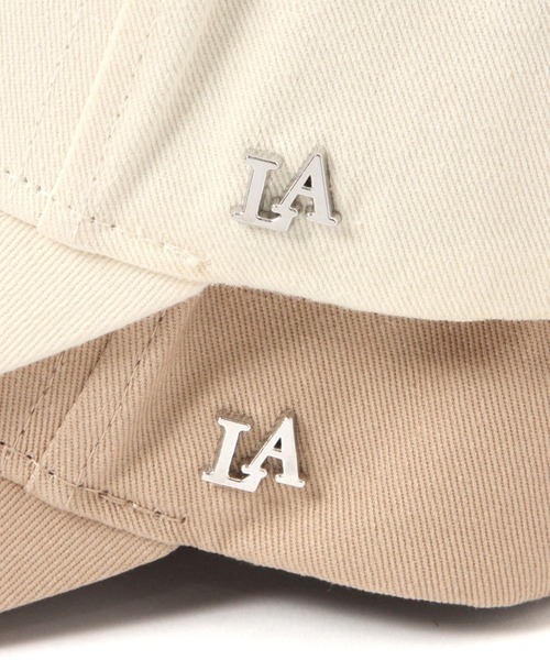 LAKOLE（ラコレ）の「ワンポイントツイルキャップ / 631807（キャップ・レディース・ブラック/オフホワイト/ベージュ・FREE）」の16枚目の写真