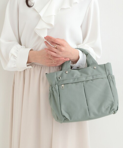 SHOO・LA・RUE(シューラルー)の「【撥水】9ポケットトート(トートバッグ・レディース・ブラック/グリーン/ダークグレー・00)」の6枚目の写真