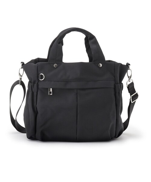 SHOO・LA・RUE(シューラルー)の「【撥水】9ポケットトート(トートバッグ・レディース・ブラック/グリーン/ダークグレー・00)」の10枚目の写真