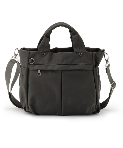 SHOO・LA・RUE(シューラルー)の「【撥水】9ポケットトート(トートバッグ・レディース・ブラック/グリーン/ダークグレー・00)」の12枚目の写真