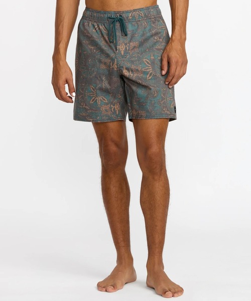 RVCA メンズ BARNES ELASTIC SHORT 17 ボードショーツ 【2026年春夏
