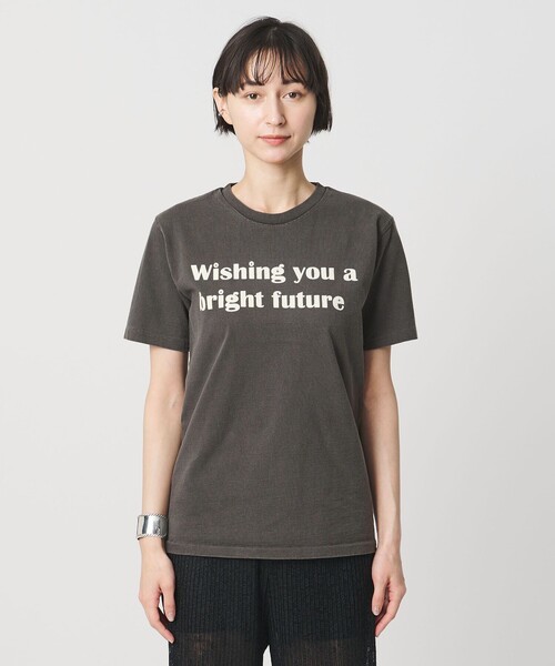 MIXTA（ミクスタ）の「【別注】＜MIXTA＞WHISHING Tシャツ（Tシャツ/カットソー・レディース・ブラック・S）」の5枚目の写真