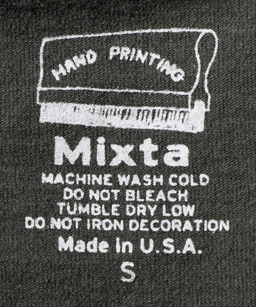 MIXTA（ミクスタ）の「【別注】＜MIXTA＞WHISHING Tシャツ（Tシャツ/カットソー・レディース・ブラック・S）」の14枚目の写真