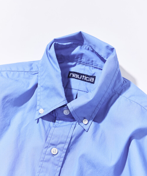 NAUTICA(ノーティカ)の「NAUTICA/ノーティカ ビッグシルエット ブロード BDシャツ(シャツ/ブラウス・メンズ・サックスブルー/ブラック/ネイビー/グリーン/ホワイト・X-LARGE/LARGE/MEDIUM)」の7枚目の写真