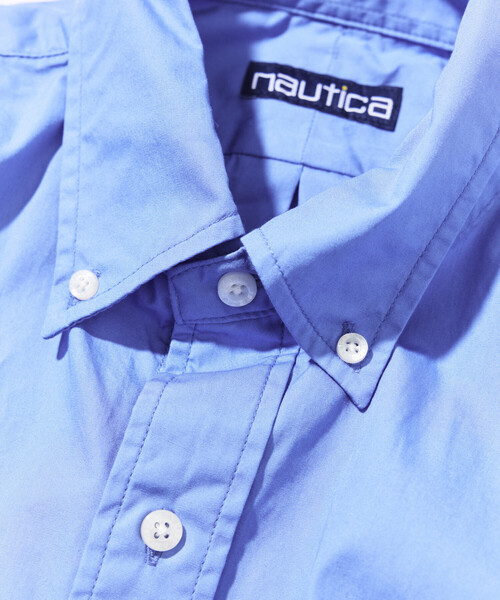 NAUTICA(ノーティカ)の「NAUTICA/ノーティカ ビッグシルエット ブロード BDシャツ(シャツ/ブラウス・メンズ・サックスブルー/ブラック/ネイビー/グリーン/ホワイト・X-LARGE/LARGE/MEDIUM)」の8枚目の写真