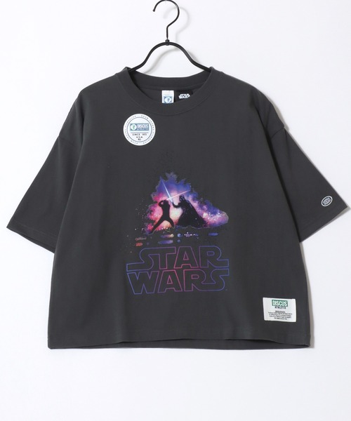 STAR WARS(スターウォーズ)の「Disney/ディズニーコラボ DISCUS/ディスカス オーバーサイズ ショート丈&レギュラー丈 スターウォーズ 半袖Tシャツ/レディース メンズ(Tシャツ/カットソー・レディース・ブラック/ブラック系その他2/ブラック系その他/ブラック系その他3・M/L)」の16枚目の写真