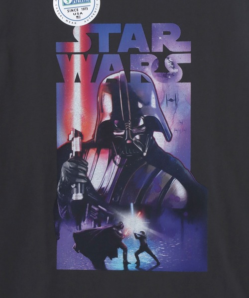 STAR WARS(スターウォーズ)の「Disney/ディズニーコラボ DISCUS/ディスカス オーバーサイズ ショート丈&レギュラー丈 スターウォーズ 半袖Tシャツ/レディース メンズ(Tシャツ/カットソー・レディース・ブラック/ブラック系その他2/ブラック系その他/ブラック系その他3・M/L)」の15枚目の写真