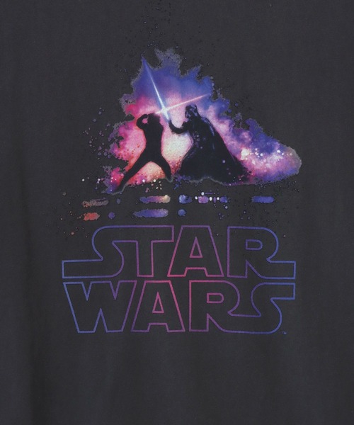 STAR WARS(スターウォーズ)の「Disney/ディズニーコラボ DISCUS/ディスカス オーバーサイズ ショート丈&レギュラー丈 スターウォーズ 半袖Tシャツ/レディース メンズ(Tシャツ/カットソー・レディース・ブラック/ブラック系その他2/ブラック系その他/ブラック系その他3・M/L)」の12枚目の写真