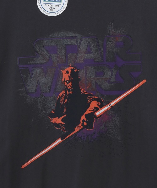 STAR WARS(スターウォーズ)の「Disney/ディズニーコラボ DISCUS/ディスカス オーバーサイズ ショート丈&レギュラー丈 スターウォーズ 半袖Tシャツ/レディース メンズ(Tシャツ/カットソー・レディース・ブラック/ブラック系その他2/ブラック系その他/ブラック系その他3・M/L)」の14枚目の写真