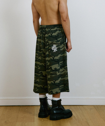 DRUNKTXT（ドランクテキスト）の「Logo Bermuda Sweat Shorts Camo（その他パンツ）」