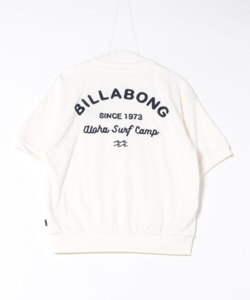BILLABONG(ビラボン)の「BILLABONG/ビラボン 半袖 Tシャツ ロゴ バックプリント パイル生地 セットアップ対応 BG013303(Tシャツ/カットソー・レディース・ホワイト/アクア・M/L)」の11枚目の写真