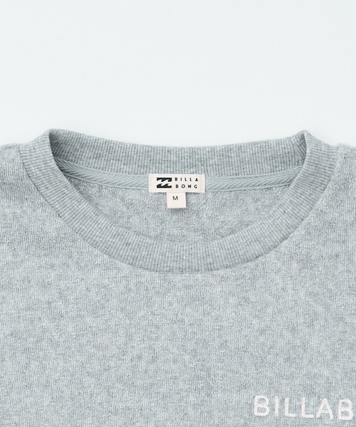BILLABONG(ビラボン)の「BILLABONG/ビラボン 半袖 Tシャツ ロゴ バックプリント パイル生地 セットアップ対応 BG013303(Tシャツ/カットソー・レディース・ホワイト/アクア・M/L)」の10枚目の写真