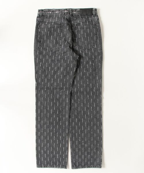 JOHN LAWRENCE SULLIVAN(ジョンローレンスサリバン)の「SLASHED DENIM PANTS(デニムパンツ・メンズ・ブラック/インディゴブルー・44/46/48)」の6枚目の写真