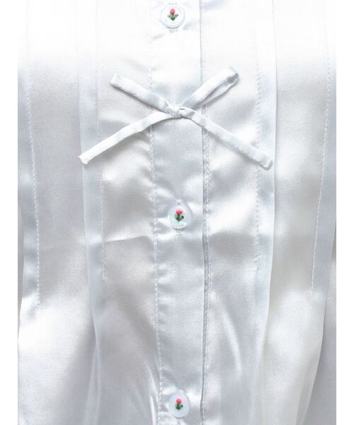 merry jenny(メリージェニー)の「ribbonサテンシャツ(シャツ/ブラウス・レディース・ピンク/ブルー・FREE)」の17枚目の写真