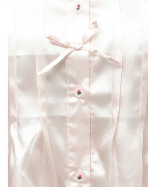merry jenny(メリージェニー)の「ribbonサテンシャツ(シャツ/ブラウス・レディース・ピンク/ブルー・FREE)」の16枚目の写真