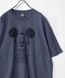 Disney（ディズニー）の「2026SS Disney ディズニー ビンテージライクプリント フロント バック ラグラン 半袖Tシャツ レディース メンズ（Tシャツ/カットソー）」