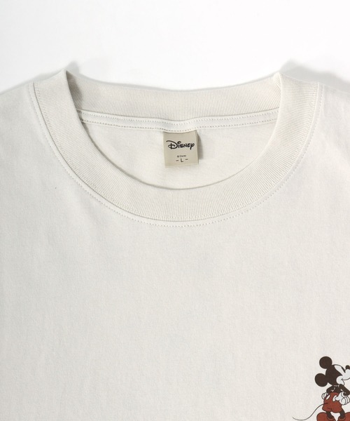 Disney(ディズニー)の「2026SS Disney/ディズニー ビンテージライクプリント フロント/バック/ラグラン 半袖Tシャツ レディース メンズ(Tシャツ/カットソー・レディース・ブルーグレー/ブラック系その他2/イエロー/スミクロ/アイボリー/ホワイト系その他/ブラック系その他/ホワイト系その他2・M/LL/L)」の21枚目の写真