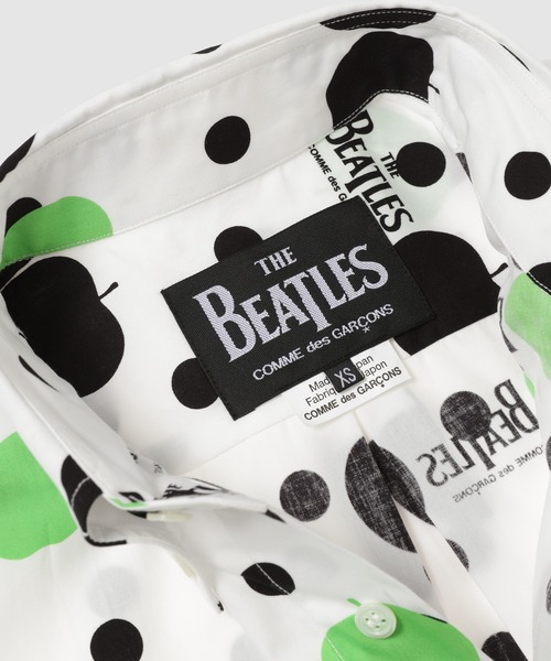 THE BEATLES COMME des GARCONS(ザ ビートルズ コムデギャルソン)の「THE BEATLES CdG APPLE PRINTED SHORT SLEEVE SHIRT WHITE(シャツ/ブラウス・メンズ・ホワイト・XS)」の5枚目の写真