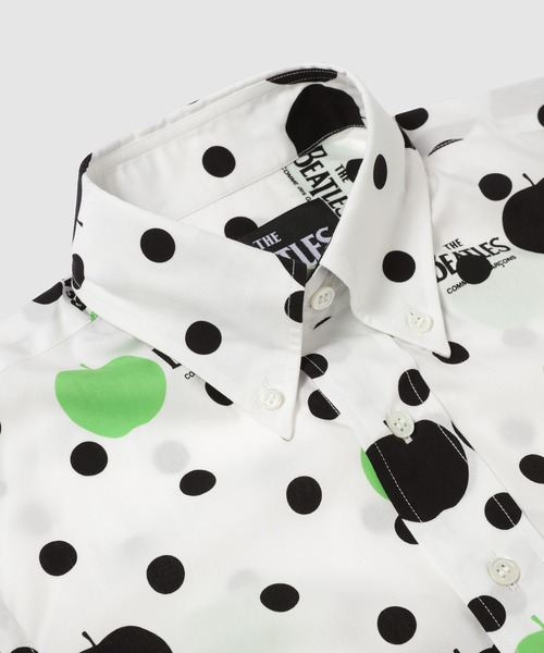 THE BEATLES COMME des GARCONS(ザ ビートルズ コムデギャルソン)の「THE BEATLES CdG APPLE PRINTED SHORT SLEEVE SHIRT WHITE(シャツ/ブラウス・メンズ・ホワイト・XS)」の4枚目の写真