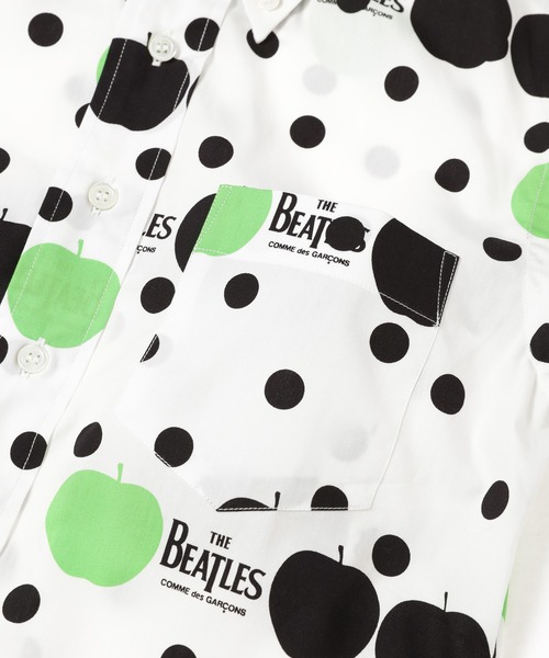 THE BEATLES COMME des GARCONS(ザ ビートルズ コムデギャルソン)の「THE BEATLES CdG APPLE PRINTED SHORT SLEEVE SHIRT WHITE(シャツ/ブラウス・メンズ・ホワイト・XS)」の3枚目の写真
