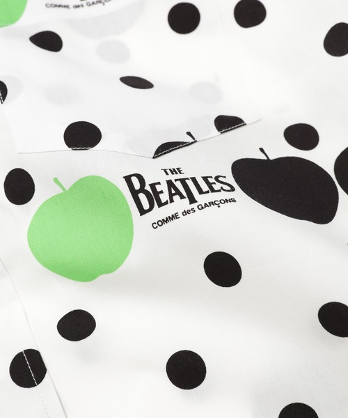 THE BEATLES COMME des GARCONS(ザ ビートルズ コムデギャルソン)の「THE BEATLES CdG APPLE PRINTED SHORT SLEEVE SHIRT WHITE(シャツ/ブラウス・メンズ・ホワイト・XS)」の2枚目の写真