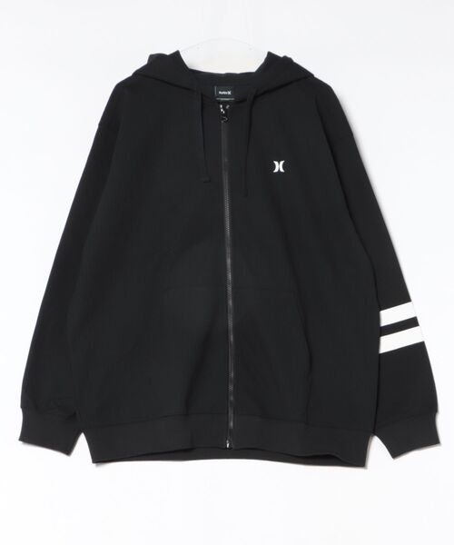 Hurley (ハーレー)の「【Hurley:ハーレー】ヘビーウエイトサーマルフルジップフーディ ジップパーカー 吸水速乾 THERMAL BP OVRSZD FZ HOODIE(パーカー・メンズ・ブラック/ブルーグレー/オフホワイト・LARGE/MEDIUM/SMALL/X-LARGE)」の15枚目の写真
