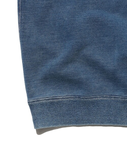 BEAMS PLUS（ビームスプラス）の「Sweat Short Sleeve Cut-Off Indigo（スウェット・メンズ・インディゴブルー・X-LARGE/LARGE/MEDIUM/SMALL）」の8枚目の写真