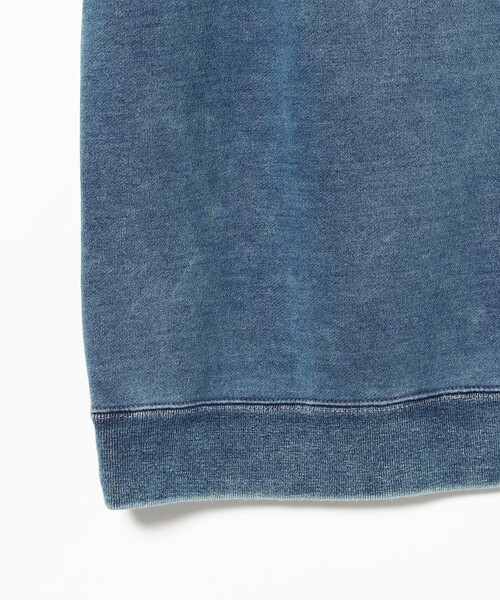 BEAMS PLUS（ビームスプラス）の「Sweat Short Sleeve Cut-Off Indigo（スウェット・メンズ・インディゴブルー・X-LARGE/LARGE/MEDIUM/SMALL）」の14枚目の写真