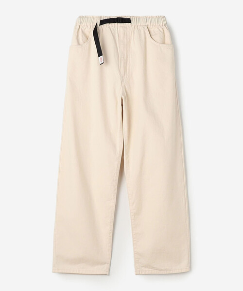 DANTON（ダントン）の「DANTON | カラーデニム ベルトイージーパンツ MEN（デニムパンツ・メンズ・ブルー/アイボリー/ダークインディゴブルー/チャコール・42/38/40）」の6枚目の写真