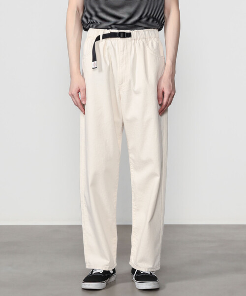 DANTON（ダントン）の「DANTON | カラーデニム ベルトイージーパンツ MEN（デニムパンツ・メンズ・ブルー/アイボリー/ダークインディゴブルー/チャコール・42/38/40）」の14枚目の写真