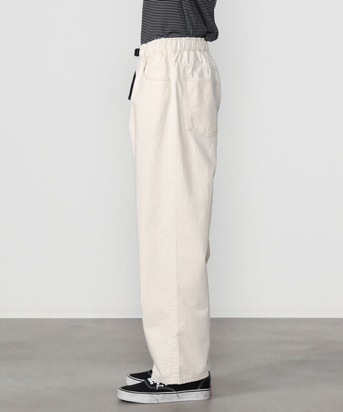 DANTON（ダントン）の「DANTON | カラーデニム ベルトイージーパンツ MEN（デニムパンツ・メンズ・ブルー/アイボリー/ダークインディゴブルー/チャコール・42/38/40）」の15枚目の写真