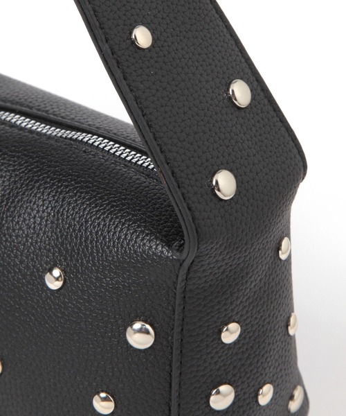 3.3 Field Trip (3.3フィールドトリップ)の「3.3 Field Trip/スタッズデザインハンドバッグ(ハンドバッグ・レディース・ブラック/オフホワイト・FREE)」の10枚目の写真