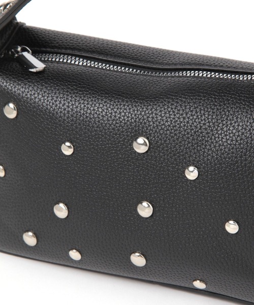 3.3 Field Trip (3.3フィールドトリップ)の「3.3 Field Trip/スタッズデザインハンドバッグ(ハンドバッグ・レディース・ブラック/オフホワイト・FREE)」の11枚目の写真
