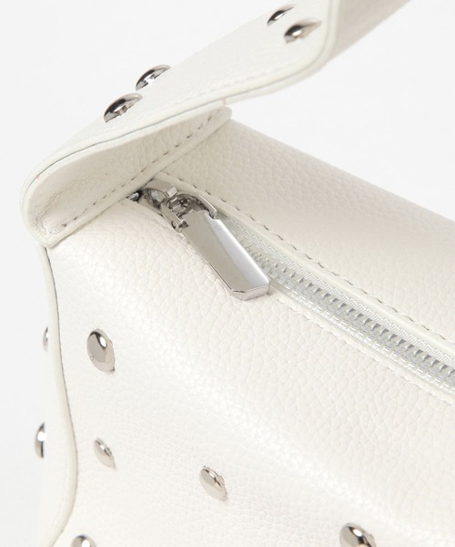 3.3 Field Trip (3.3フィールドトリップ)の「3.3 Field Trip/スタッズデザインハンドバッグ(ハンドバッグ・レディース・ブラック/オフホワイト・FREE)」の14枚目の写真