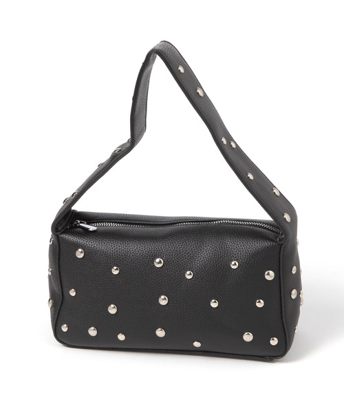 3.3 Field Trip (3.3フィールドトリップ)の「3.3 Field Trip/スタッズデザインハンドバッグ(ハンドバッグ・レディース・ブラック/オフホワイト・FREE)」の6枚目の写真