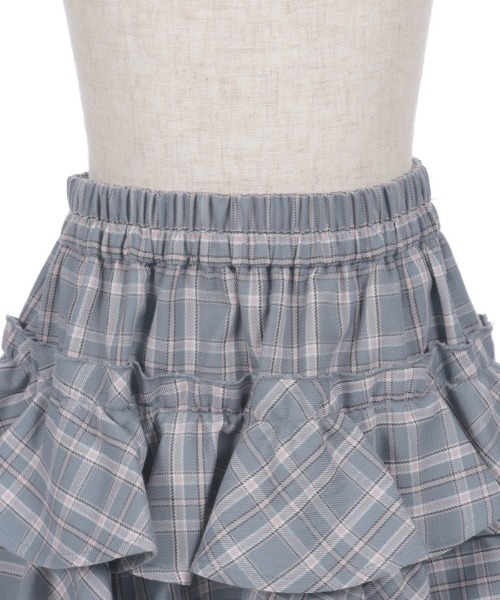 axes femme（アクシーズファム）の「チェックフリルスカパン（その他パンツ・キッズ・ミント/グレー・X-LARGE/LARGE/MEDIUM）」の11枚目の写真