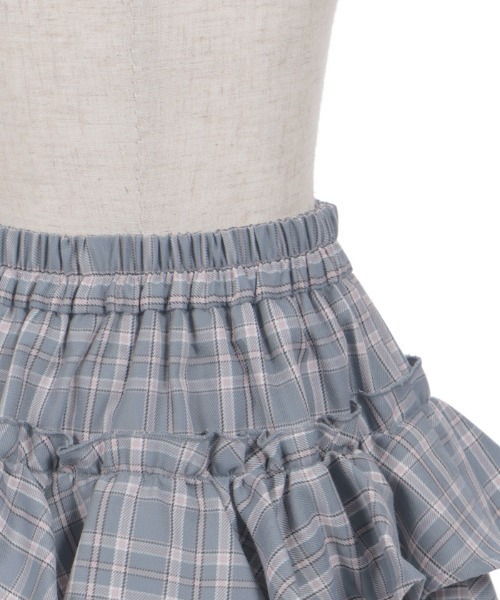 axes femme（アクシーズファム）の「チェックフリルスカパン（その他パンツ・キッズ・ミント/グレー・X-LARGE/LARGE/MEDIUM）」の12枚目の写真